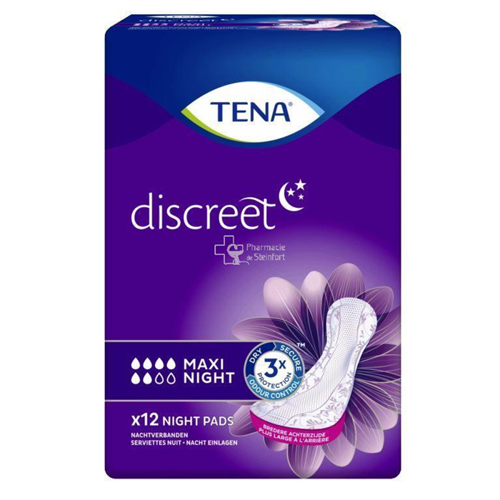 [760982] TENA Discreet Maxi Night