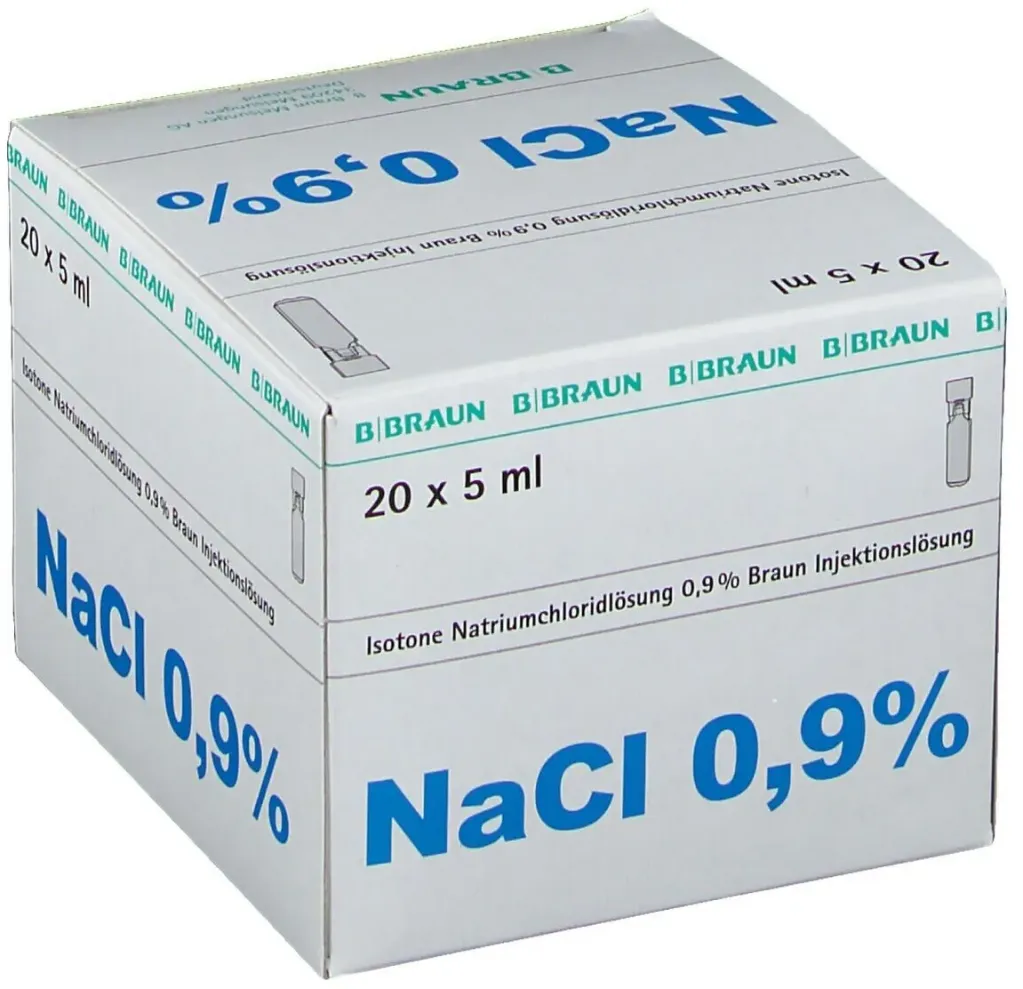 Nacl 0,9% 20 Mini-Plasco Connect, 5 ml