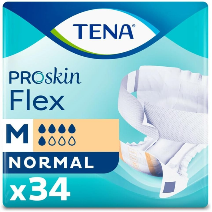 [730369] TENA ProSkin Flex Normal Medium, 34 pièces