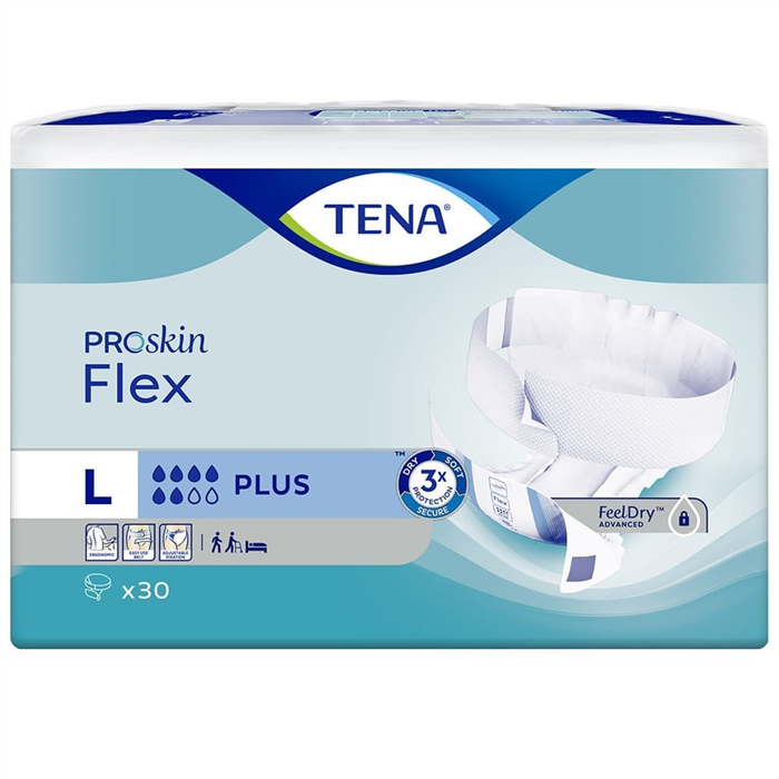 [723333] TENA ProSkin Flex Plus Large 83-120 cm