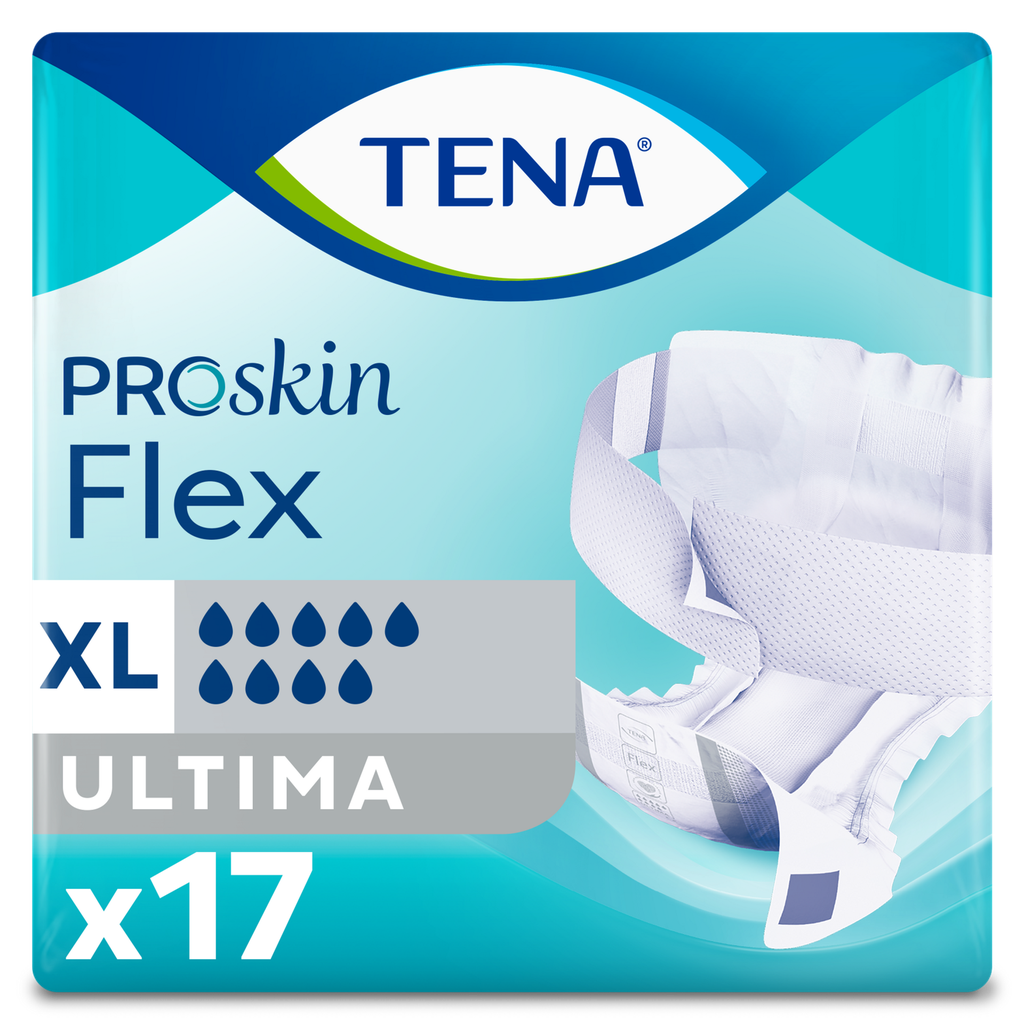 TENA Proskin Flex Ultima, Taille Extra L 105-153 cm