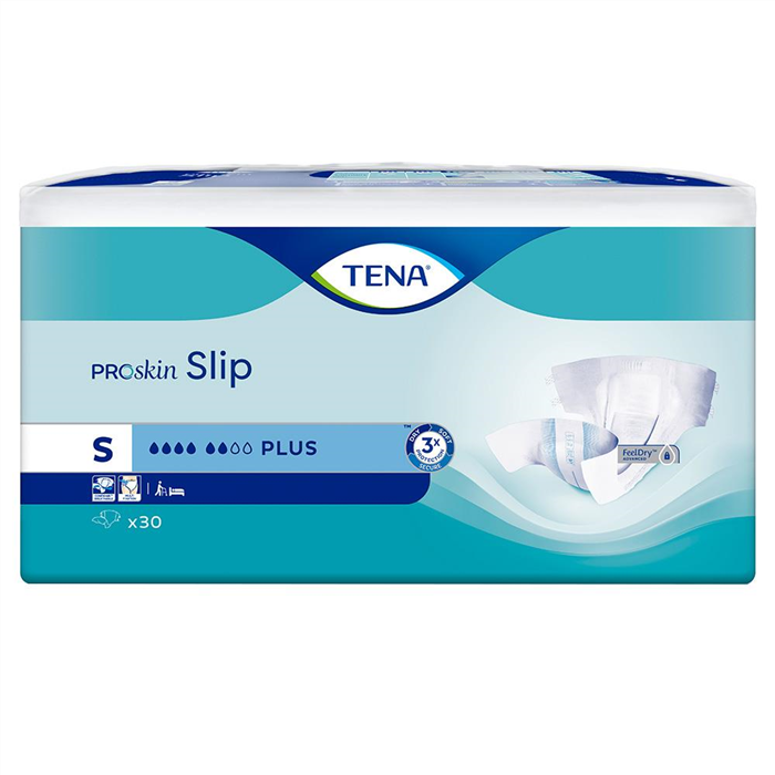 [710530] TENA Slip Plus Taille S Bleu, 30 pièces