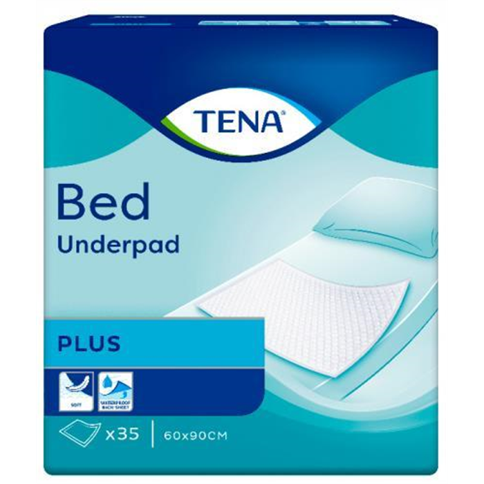 TENA Bed Plus, 60 x 90 cm, 
35 pièces