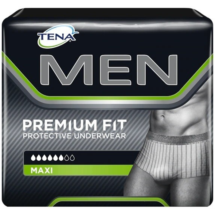 [798308] TENA for Men Level 4 Maxi, Taille S/M 75-100 cm, 12 pièces