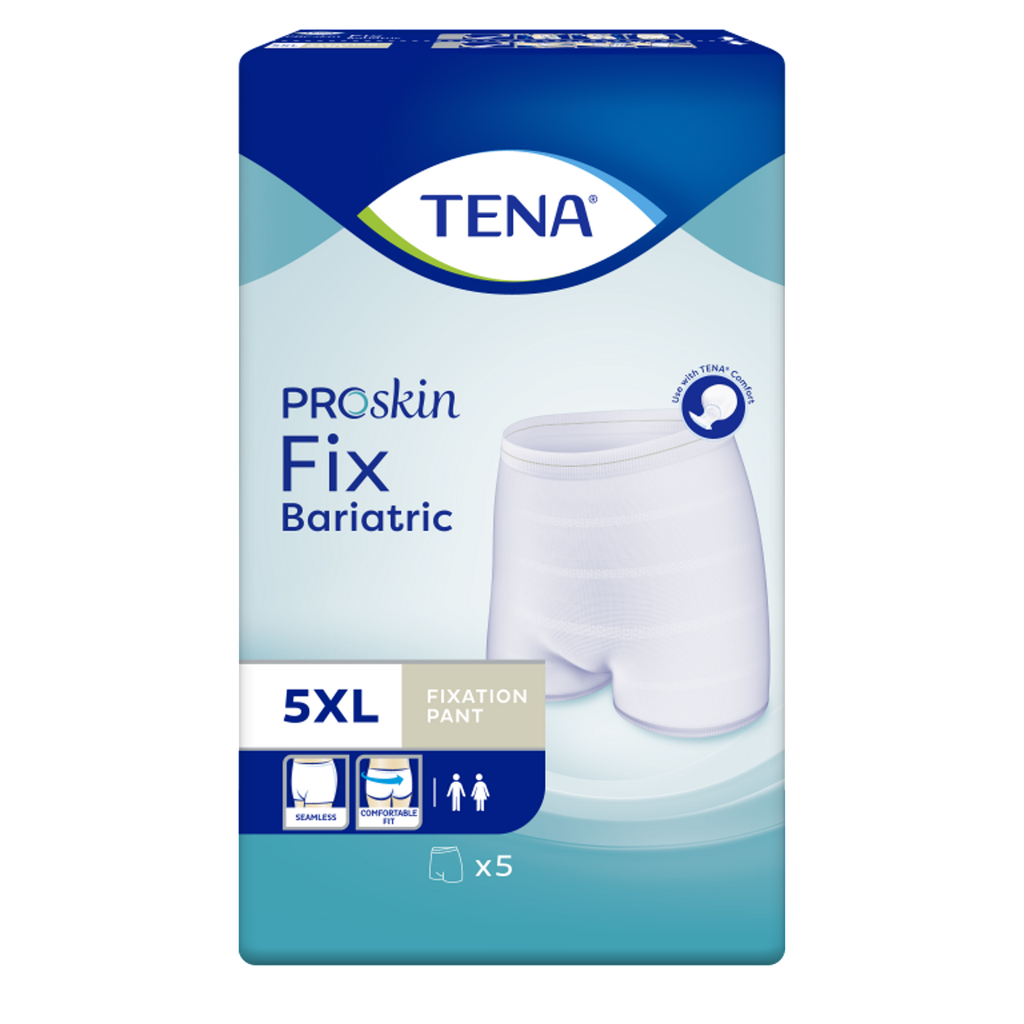 [754068] TENA Proskin Fix Bariatric, Taille 5XL 160-230 cm,_x000D_
5 pièces