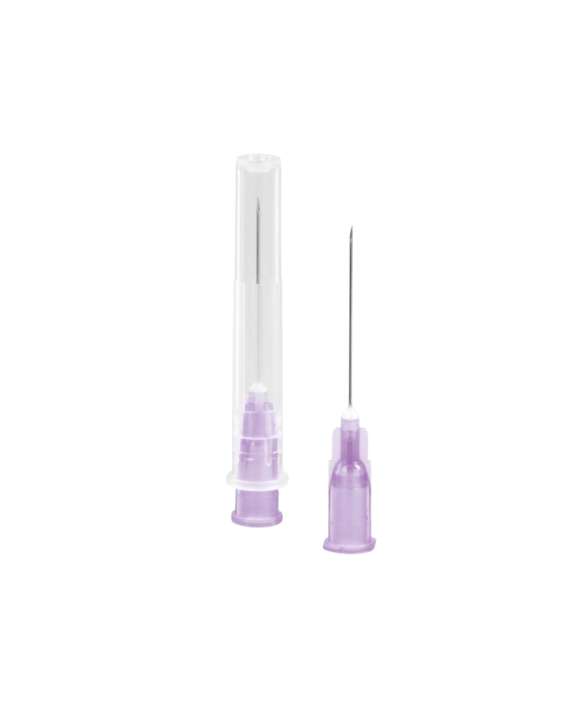 [4657675B] Sterican 0,55 x 25 mm, G24 x 1, biseau long, violet, carton de 100 pièces