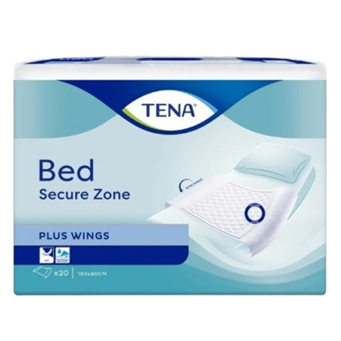 TENA Alaise Bed Plus Wings, 80 X 180 cm,
20 pièces