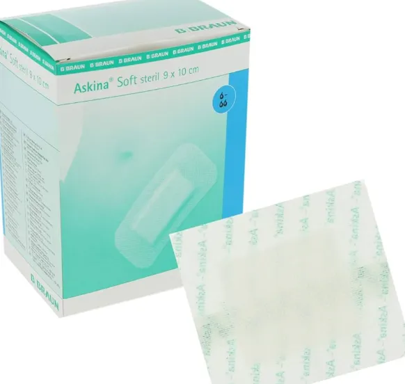 [WIN9086821] Askina Soft Clear 9 cm x 10 cm, 50 pièces