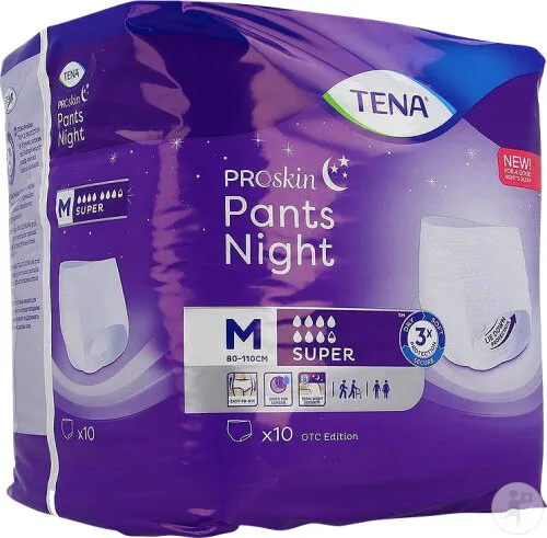 [793577] Tena Proskin Pants Night Super, M, _x000D_
10 pieces