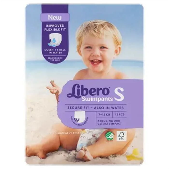 Libero Swimpants, Taille S, 7 - 12 kg, 12 pièces