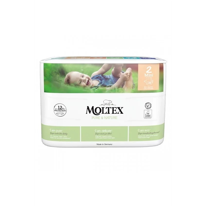 [152562 (alt 152558)] Moltex Couches 3-6 kg, 38 pièces