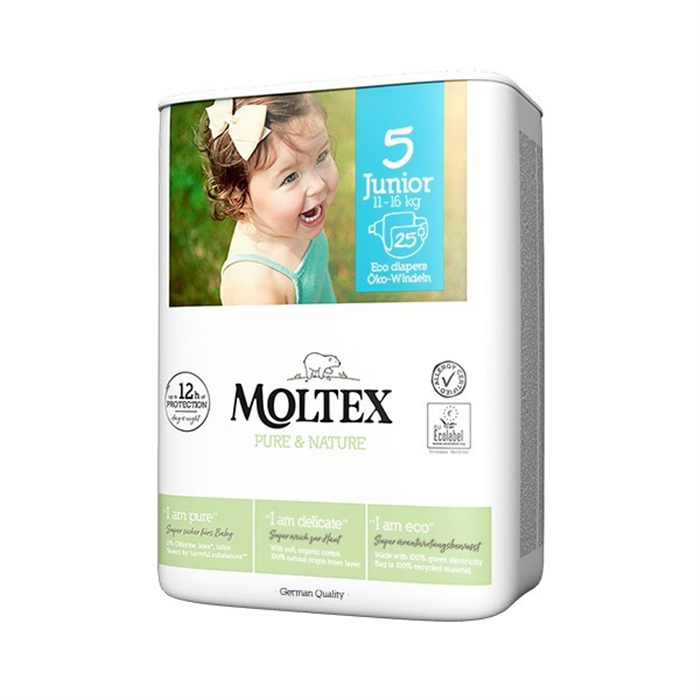Moltex Couches Junior 11-16 kg, 25 pièces