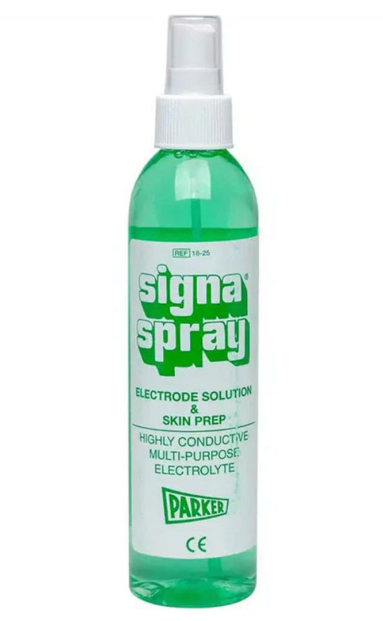 [H5 0411] Spray pour électrodes ECG 250 ml, Signa de Parker, flacon spray pompe