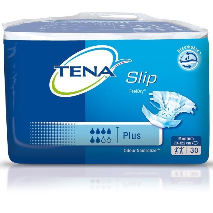 [710703] TENA Slip Plus Bleu, Taille L