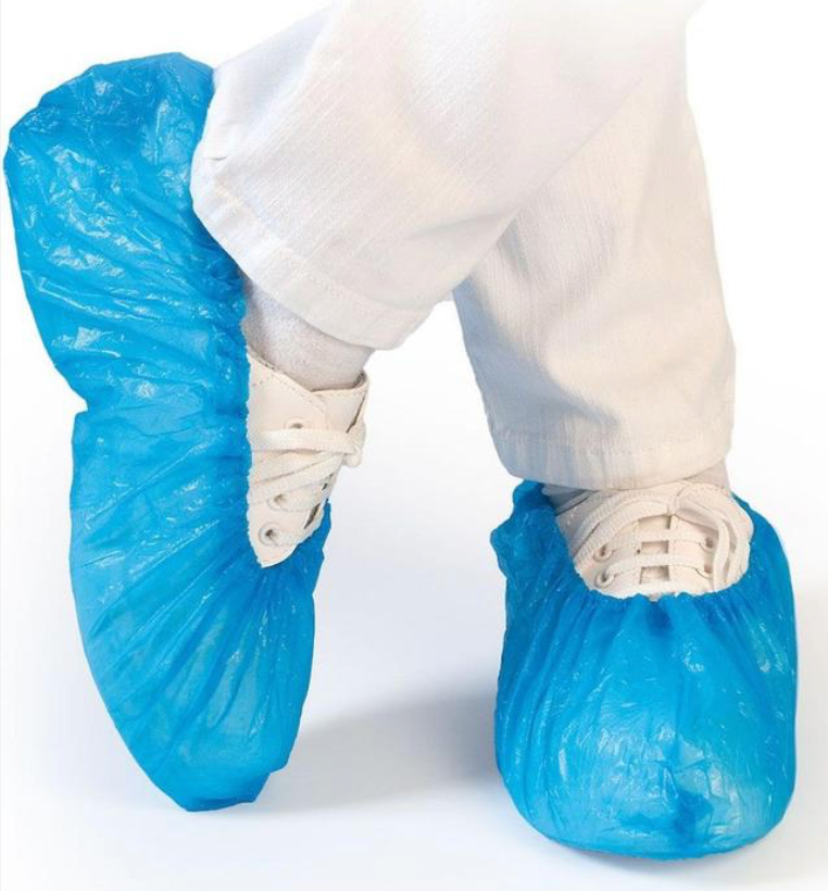 [28509K] Surchaussures PE pour Easy Box, 100 pièces, 50 cm, bleu
