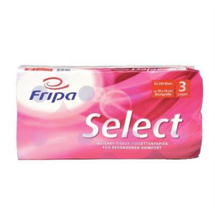 [512840] Papier toilette Select, 3 plis, 48 rouleaux