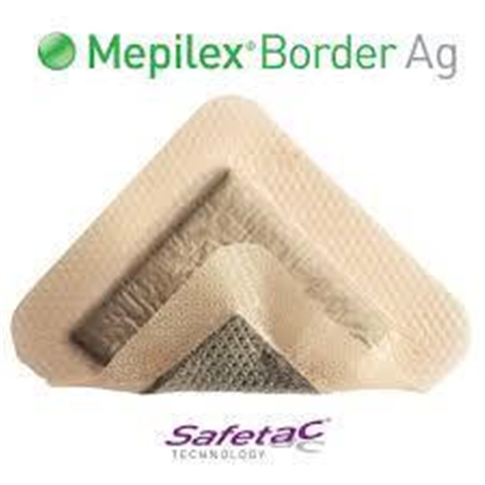 SCAX Mepilex Border Ag, 12,5 cm x12,5 cm, boite à 5 pcs