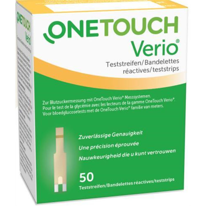[022-179-04] One Touch Verio bandelettes, 50 pièces