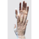 Gants en vinyle, blanc, taille M, non poudrés, Eco-Plus, 100 pièces