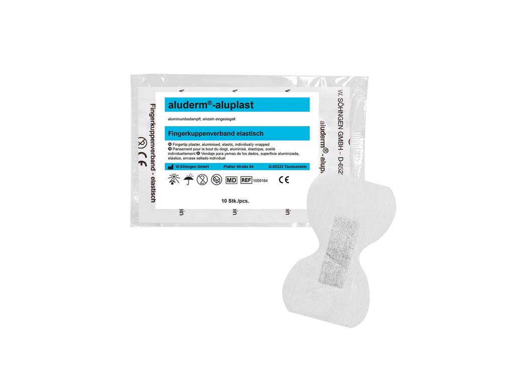 [1009184] ALUDERM-ALUPLAST FINGERKUPPENVERBAND _x000D_
PACK. A 10 ST.