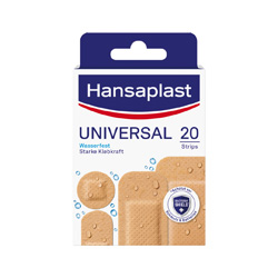 HANSAPLAST Strips résistants à l’eau, 20 pièces en 4 tailles