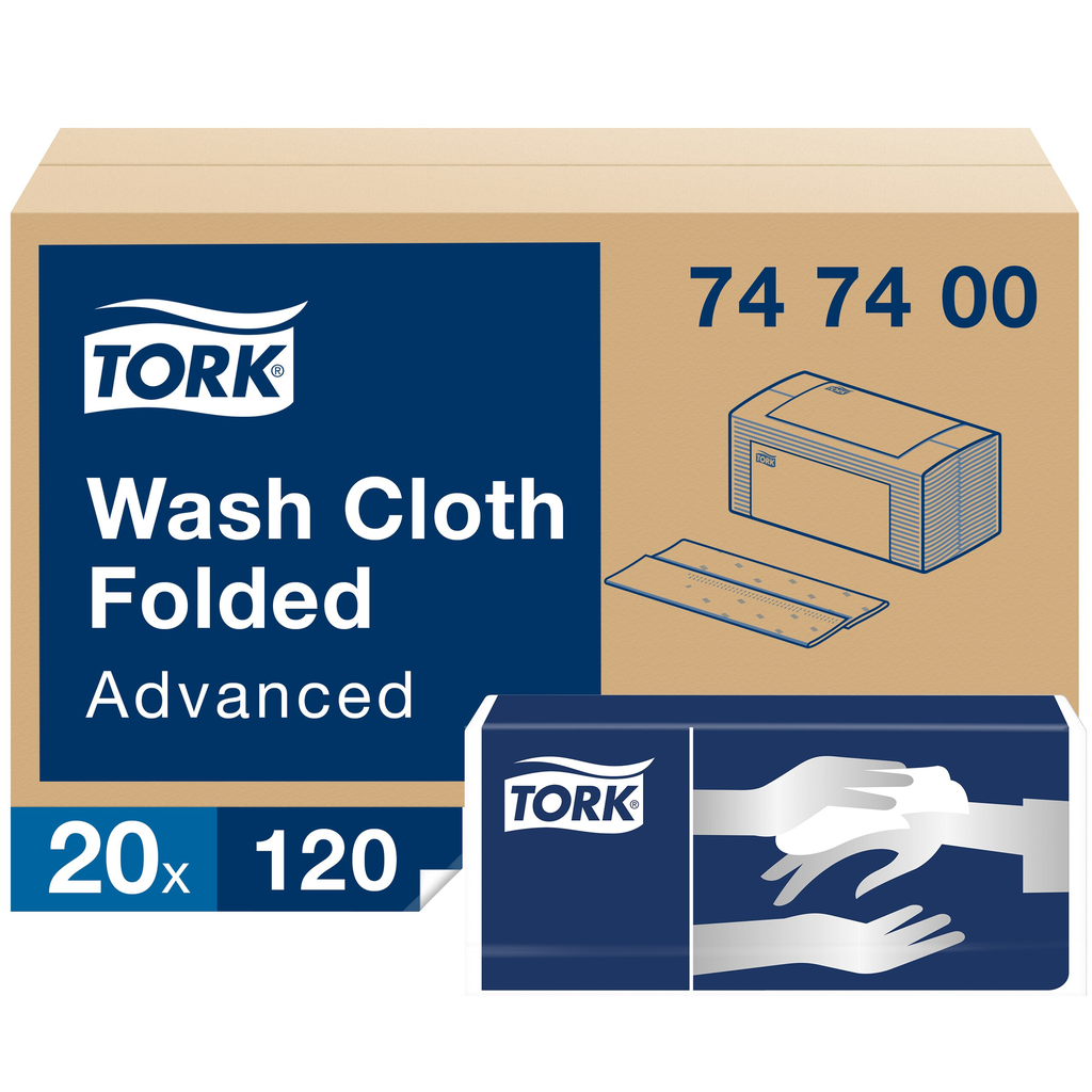 Tork Wash Cloth Advanced 20 x120 pièces