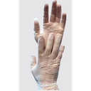 Gants en vinyle, blanc, taille XL, non poudrés, Eco-Plus, 100 pièces