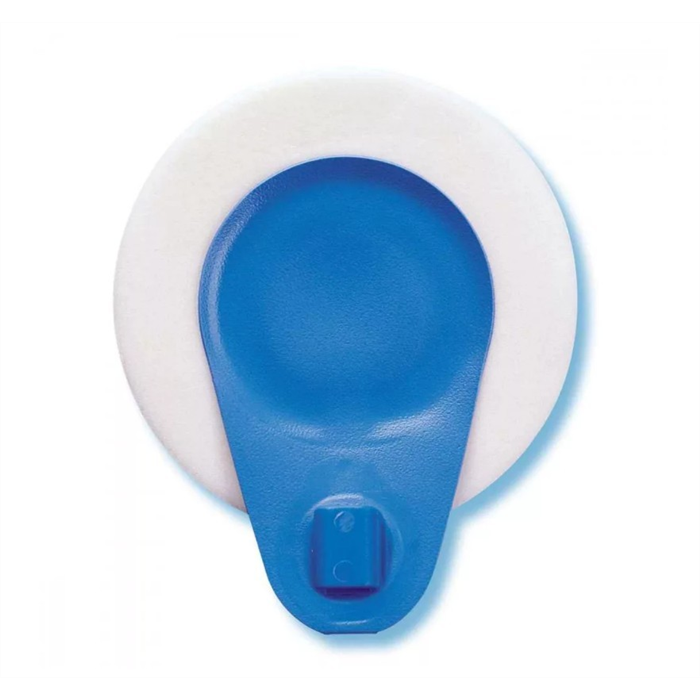 ELECTRODES A-RACCORD, 4 MM BANANENSTECKER  57 X 48 MM, 25 PCS, BLUE SENSOR