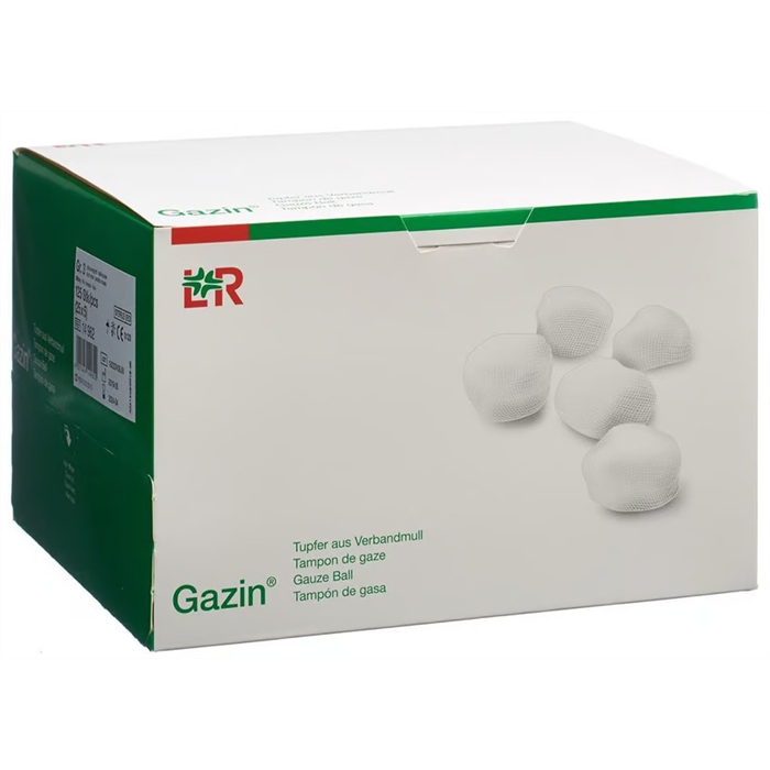 Tampon rond gaze stérile 63/5, 40–45 mm, boîte de 35 pièces