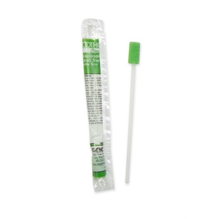 Toothette écouvillon buccal, 800pcs - emballage individuel