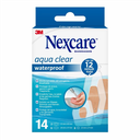 Nexcare Aqua Clear, Waterproof, assortiment 3 tailles,  14 pièces