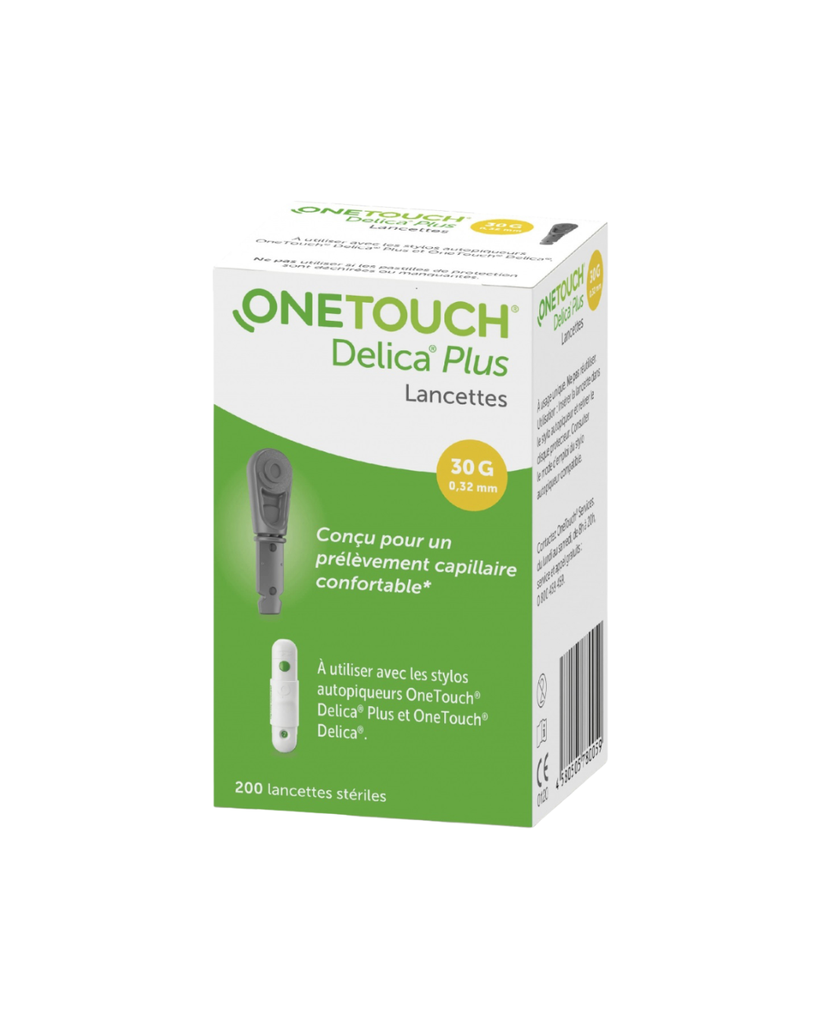 OneTouch Delica Plus lancettes, bte à 100 pièces