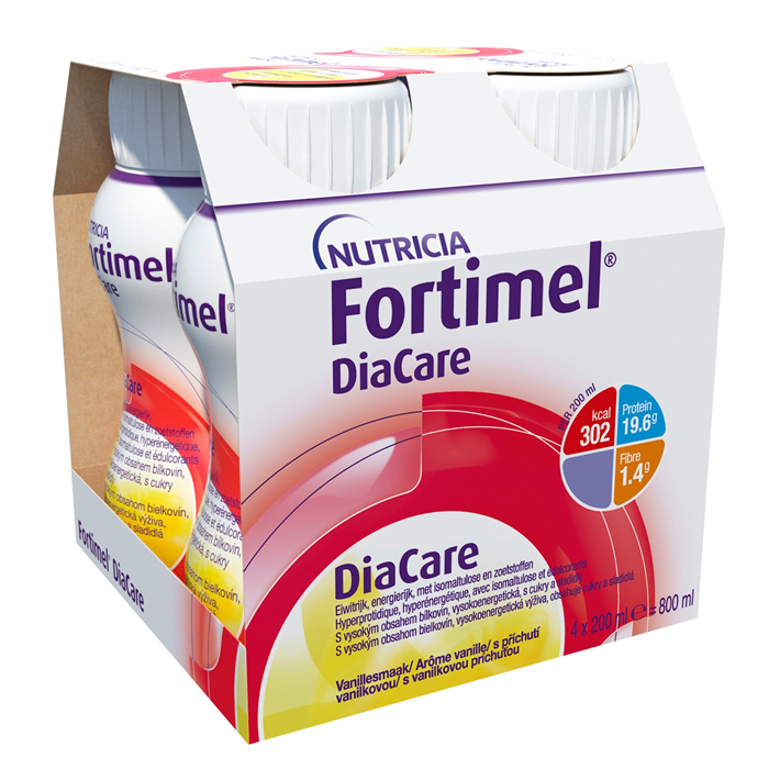[40959] FORTIMEL DIACARE VANILLE, 4 X 200 ML