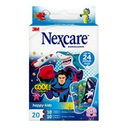 Nexcare Happy Kids Cool, Super-Heros,  Assortiment, 20 pièces