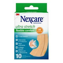 Nexcare Flexible Comfort Ultra, bandes extensibles 6 cm x 10 cm, 10 bandes /paquet