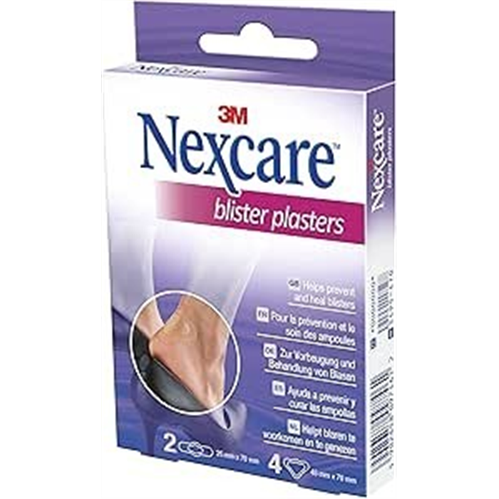 [N1406AS] Nexcare Pansement pour Ampoules, assortiment 2 tailles, 6 pièces