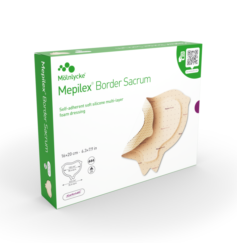 SCAX Mepilex Border Sacrum 16 X 20 cm