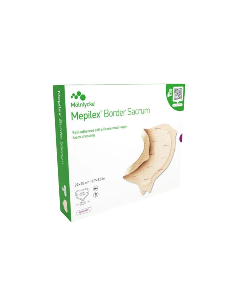 SCAX Mepilex Border Sacrum 22 X 25 cm, boite à  5 pièces