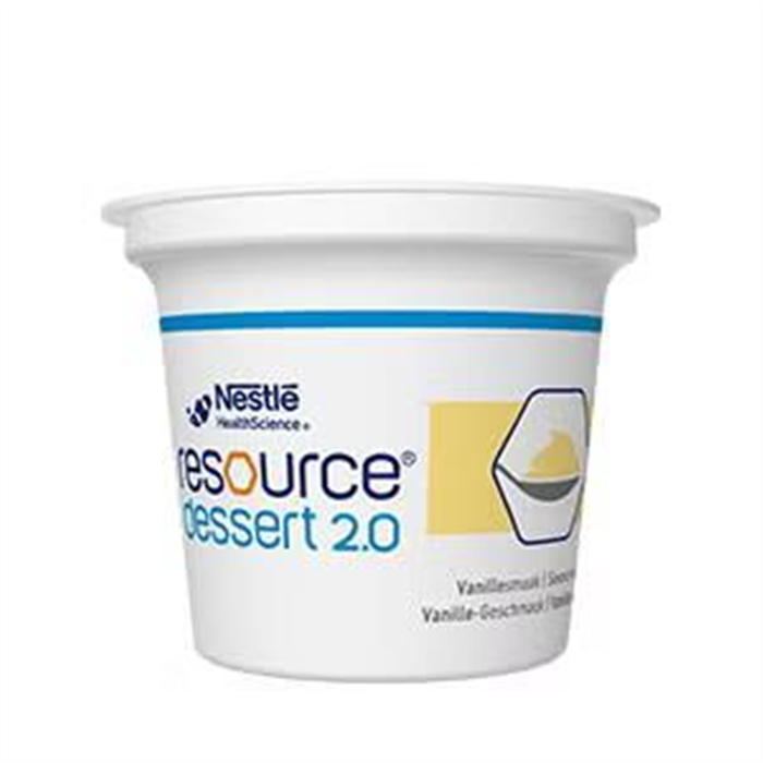 [12404855] Resource Dessert 2.0 vanille, 4 x coupelles de 125 g