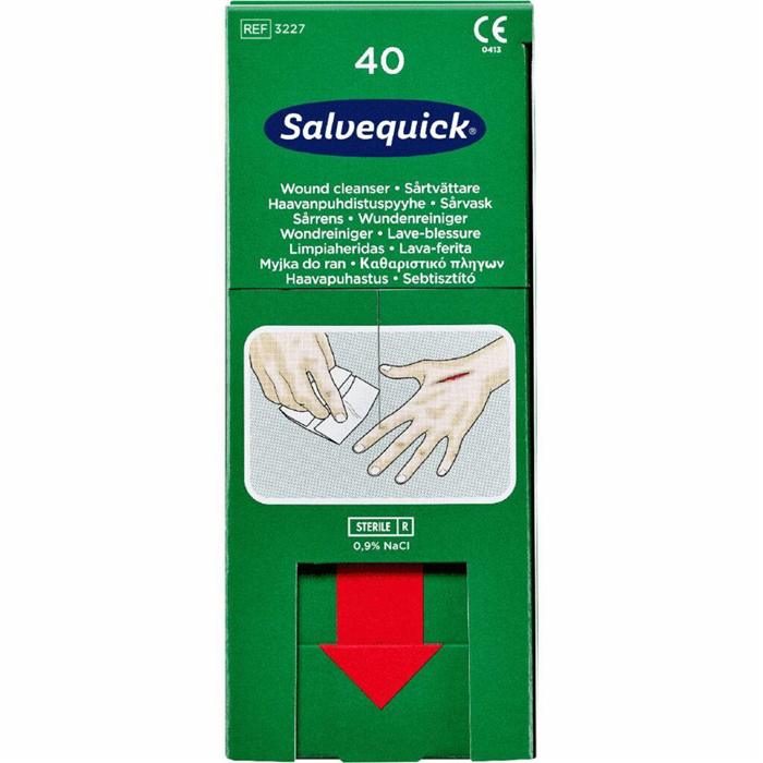[3227 FIRS] Lingettes Lave-blessure, 40 pièces