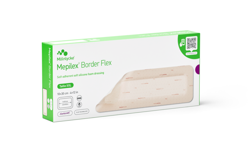 SCAX  Mepilex Border Flex 10 x 30 cm - Boite à 10  pcs