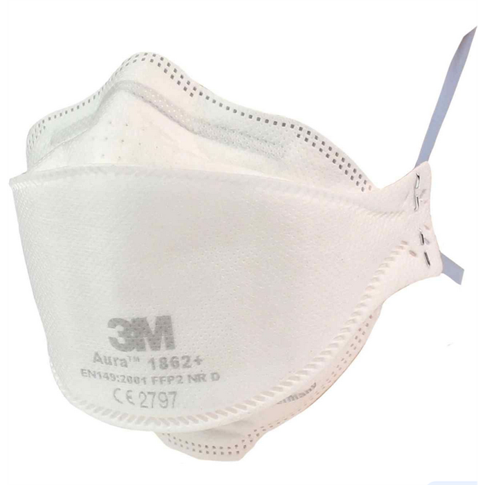 Masque Aura Respiratoires, Poids Filtre 9.6 g, FFP2 _x000D_
Bte 20 Pcs