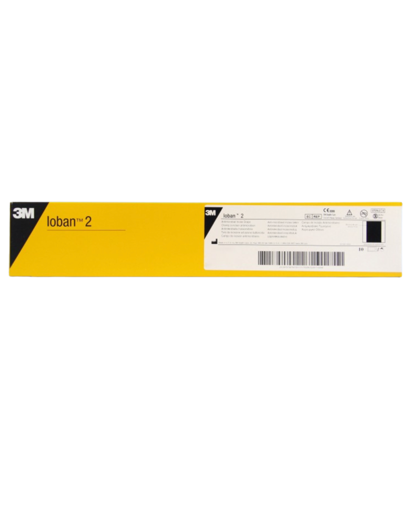 Ioban 2 champ a inciser iode antimicrobien 10 pcs, 15 cm x 20 cm, aire a inciser 10 cm x 20 cm