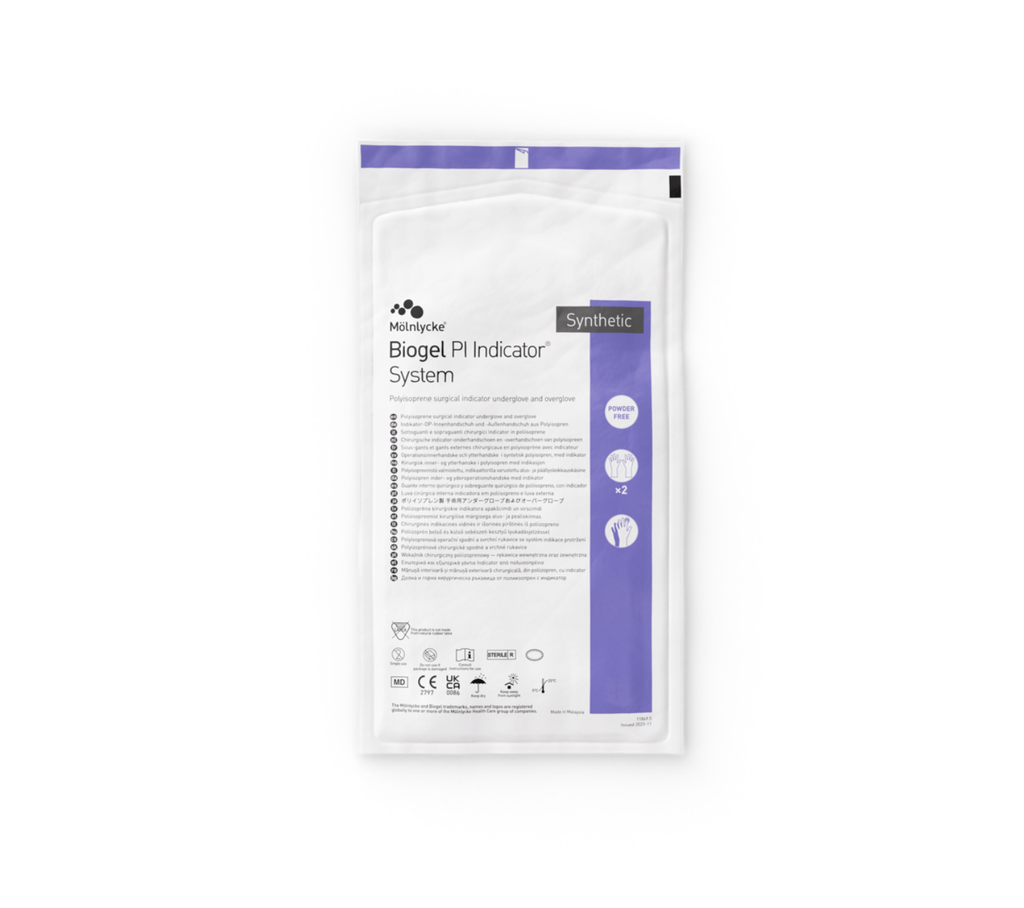 [41475] Biogel PI Indicator System 50 paires, taille 7.5, stérile