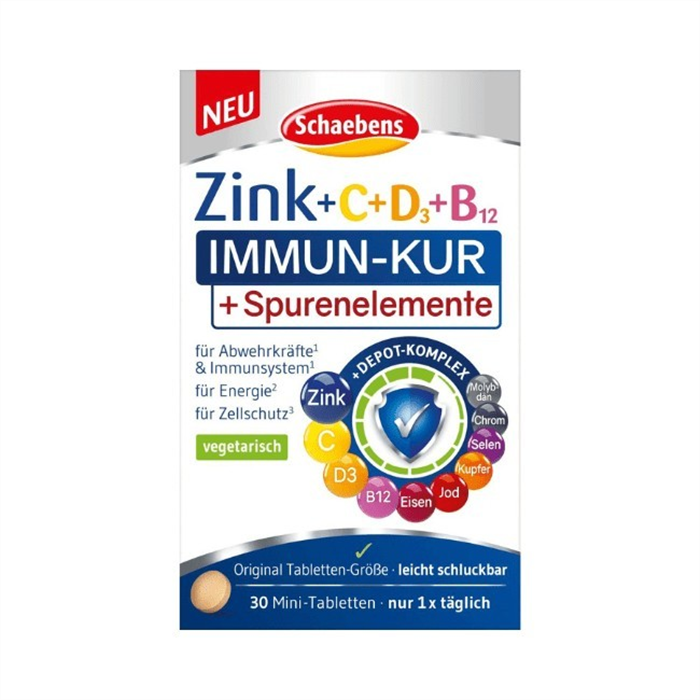 [48848 SCAE] Zink Immun-Kur, 30 comprimés