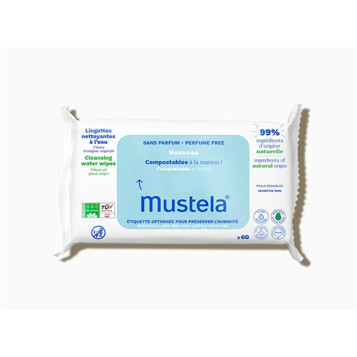 [4658-696] Lingettes Nettoyant sans Parfum,  60 pièces