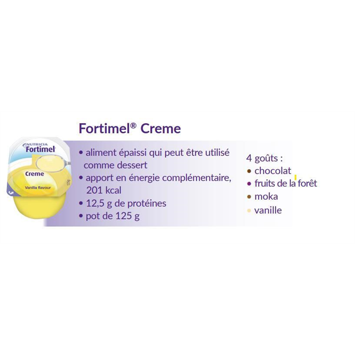 Fortimel Creme Choco, 4 x 125 g