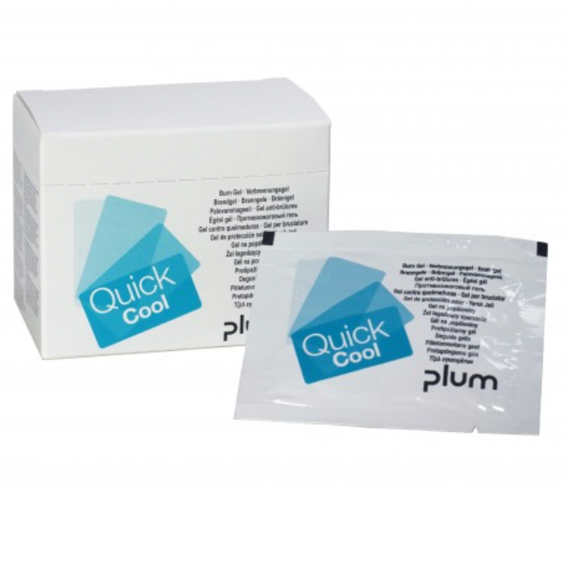 QuickCool - gel pour brûlures, 18 sachets