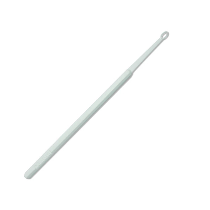 [A042466] Curettes auriculaires jetables en plastique, flexibles, blanches, 50 pièces