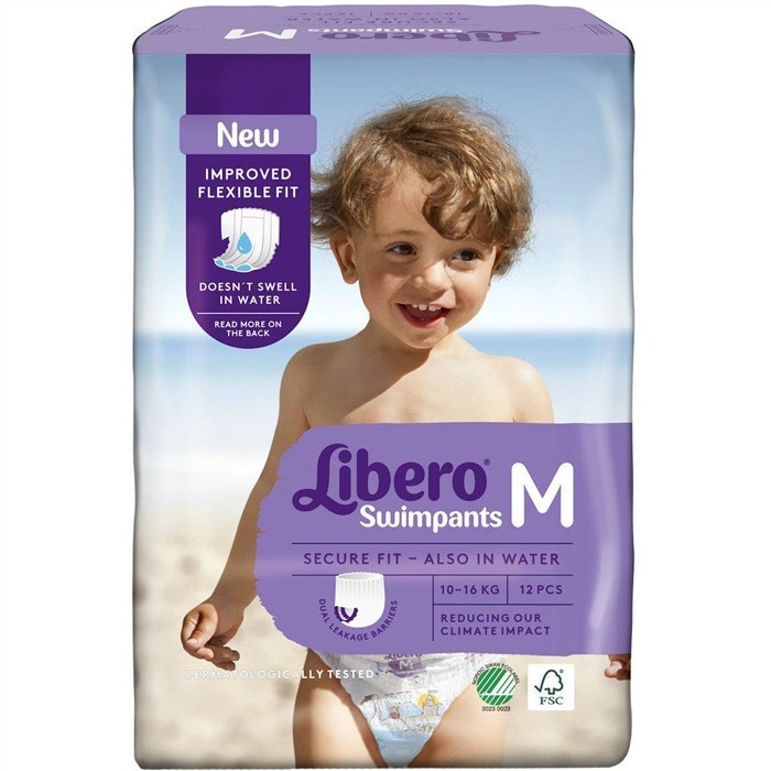 Libero Swimpants Taille M 10-16 kg, 12 pièces